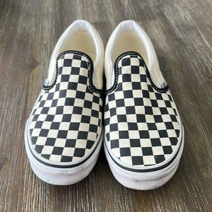 Used girls Vans sneakers - checkered